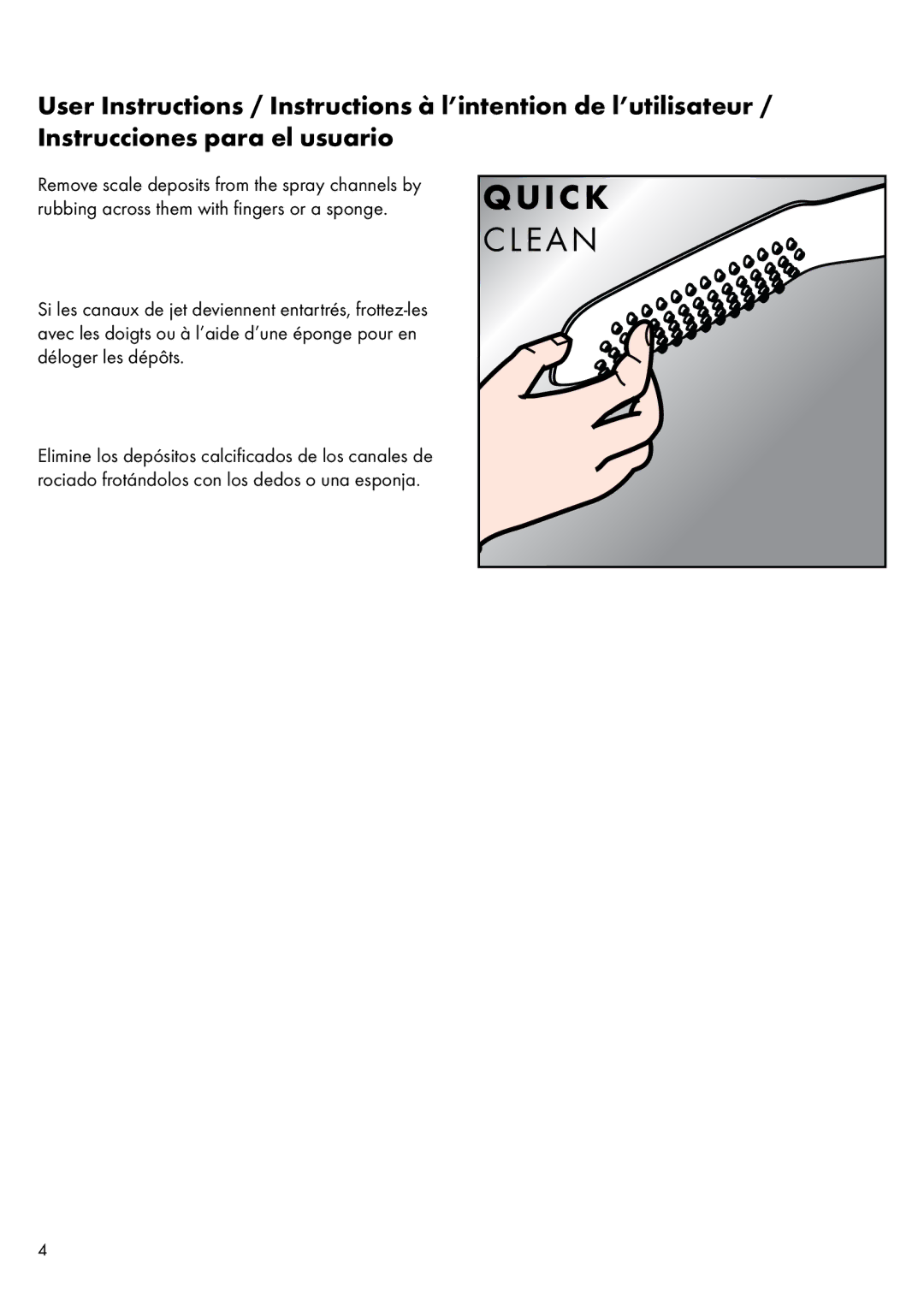 Axor 28558XX1 installation instructions Quic K 