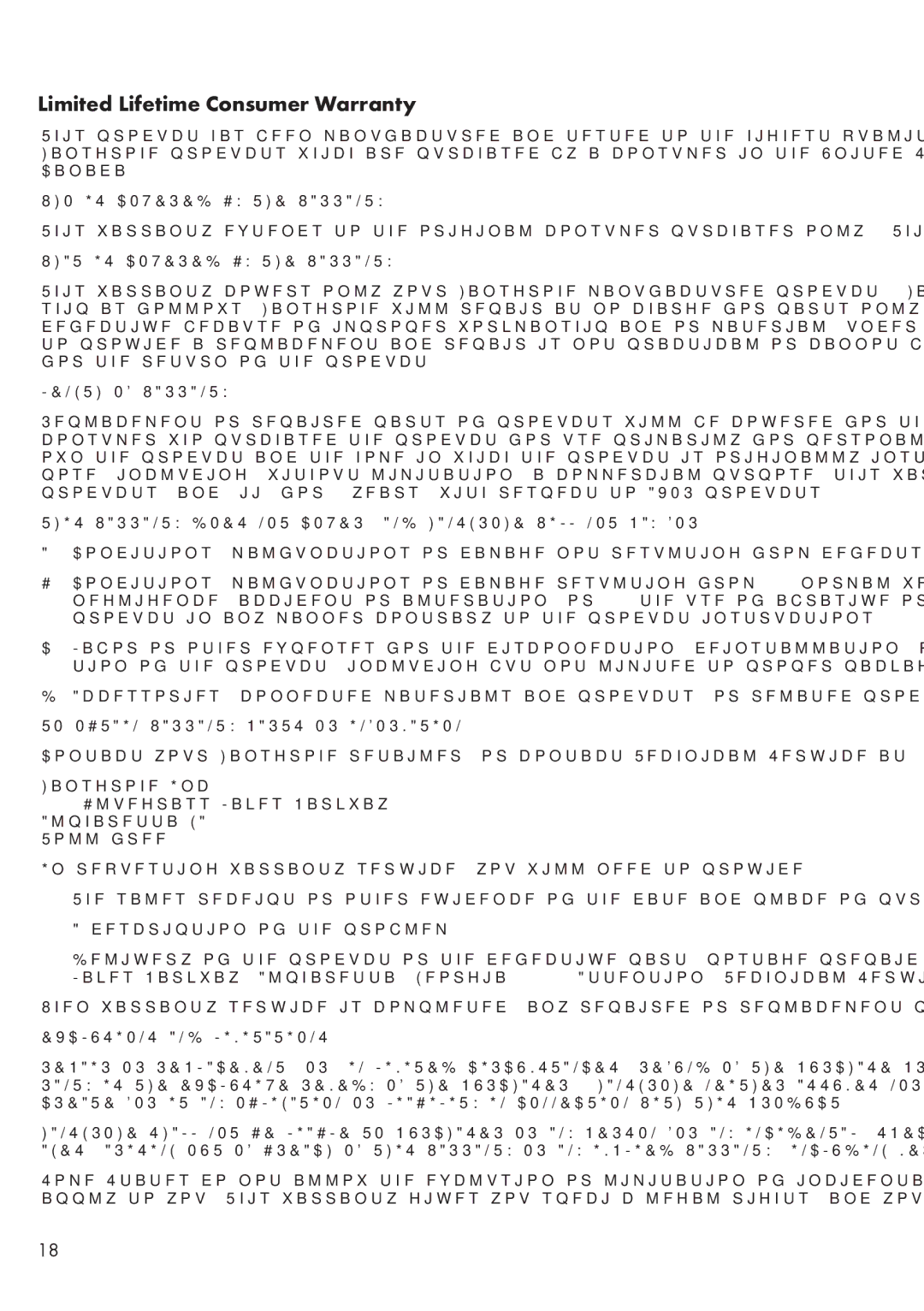 Axor 32070XX1, 32073XX1 installation instructions Limited Lifetime Consumer Warranty, WHO is Covered by the Warranty 