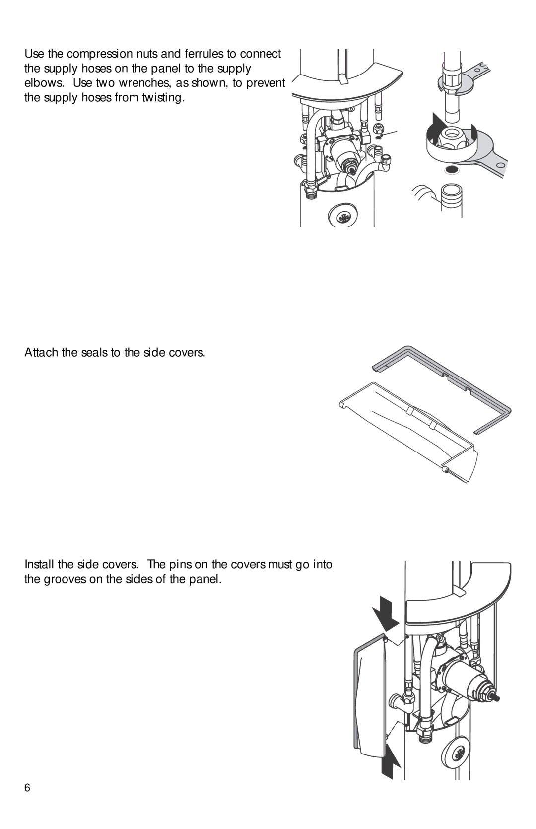 Axor Showerpanel installation instructions 