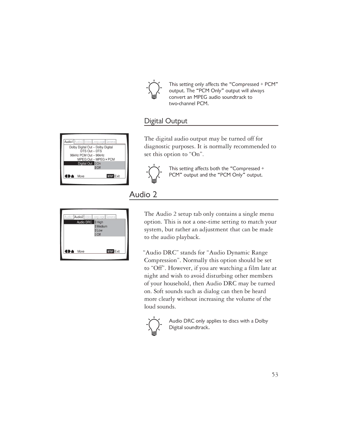 Ayre Acoustics DX-7 owner manual Audio, Digital Output 