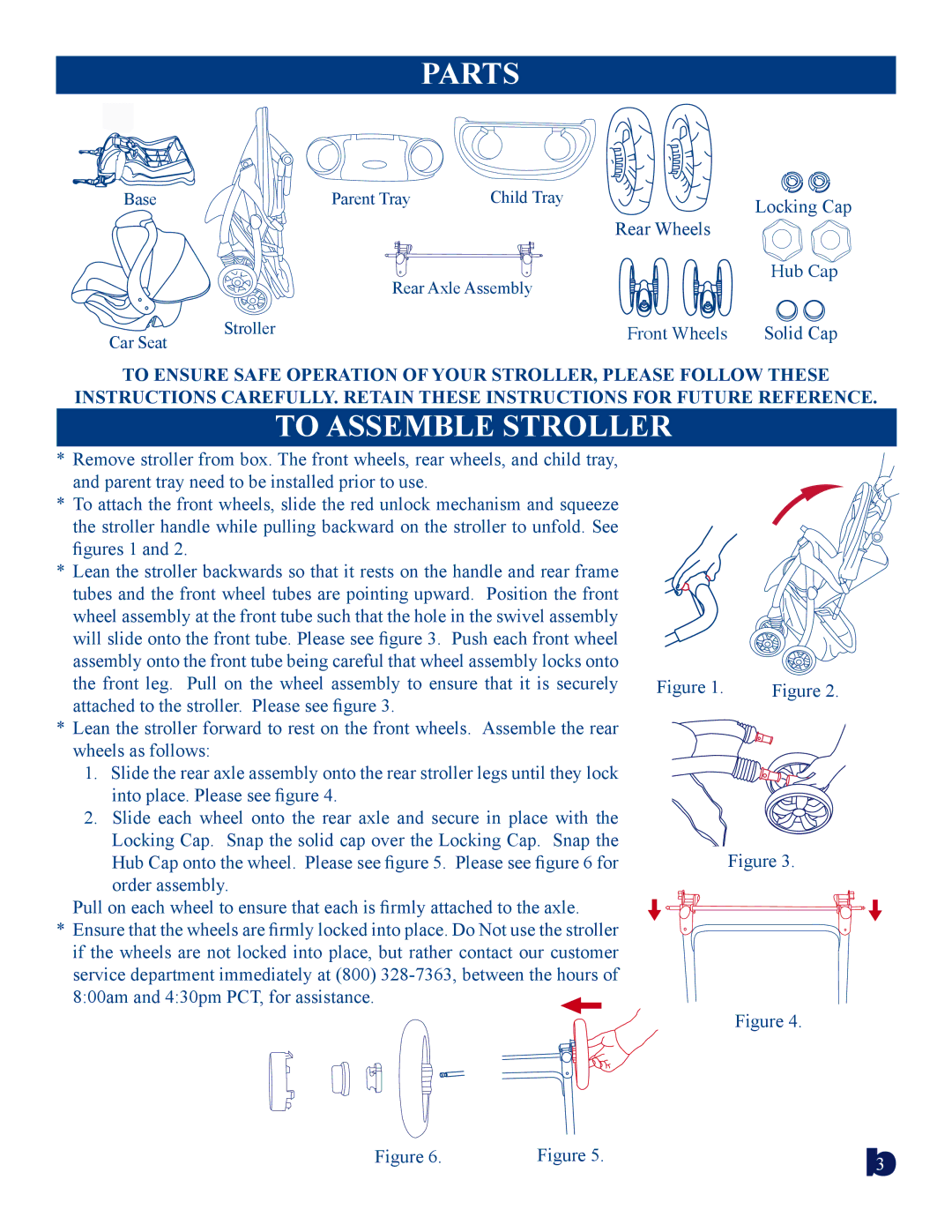 Baby Trend 1866CT manual Parts 