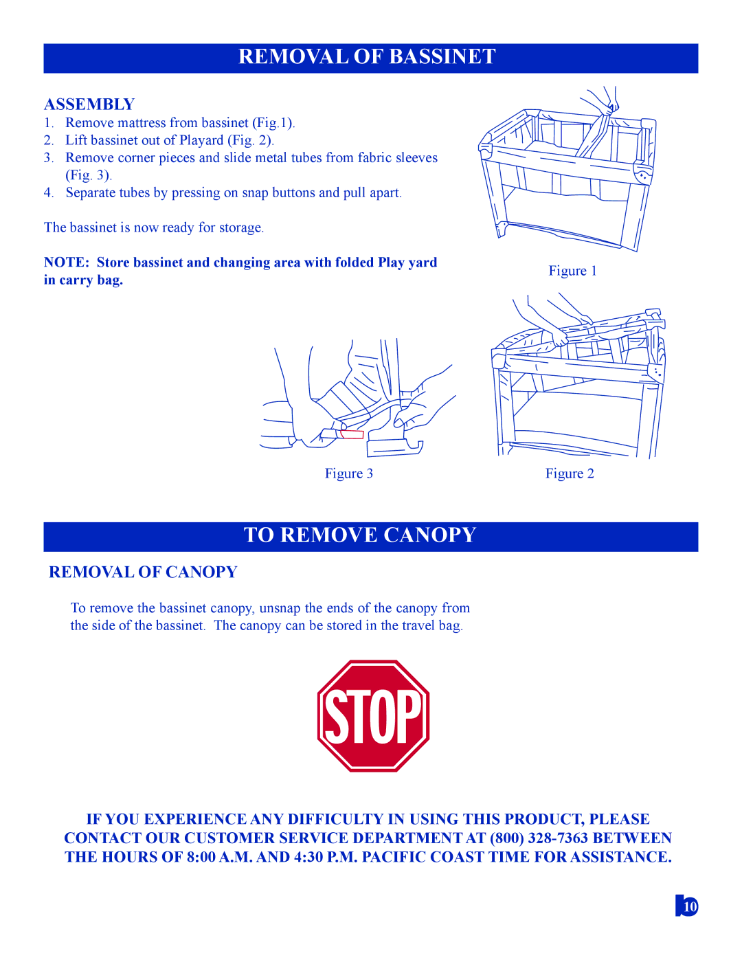 Baby Trend 8136BCC manual Stop 