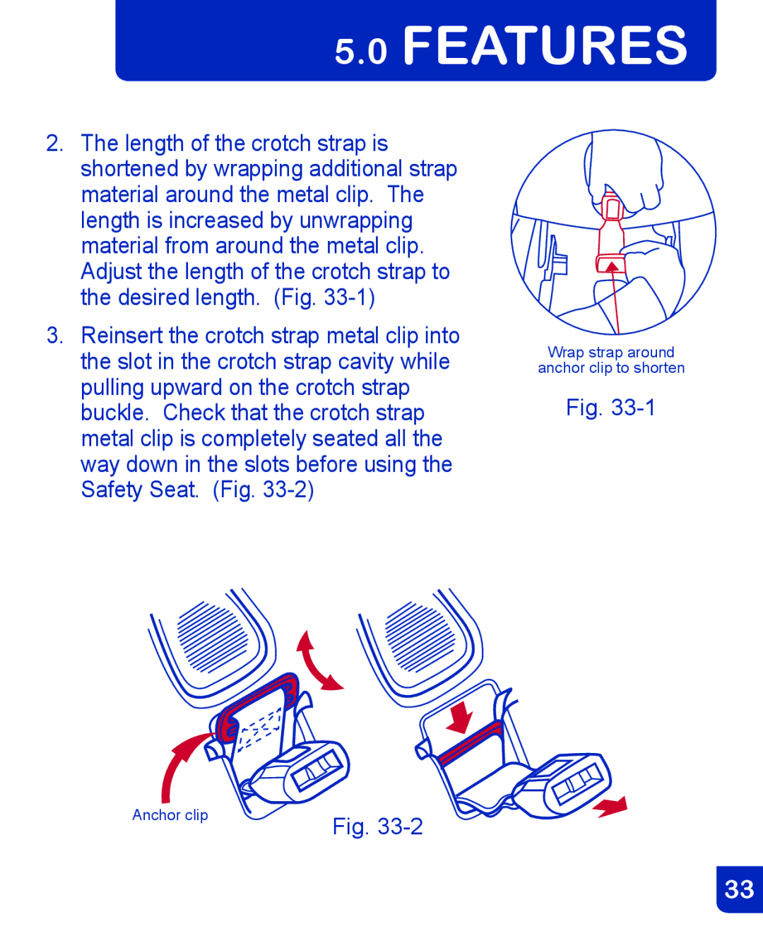 Baby Trend CSO190AD809 manual Safety Seat. Fig 