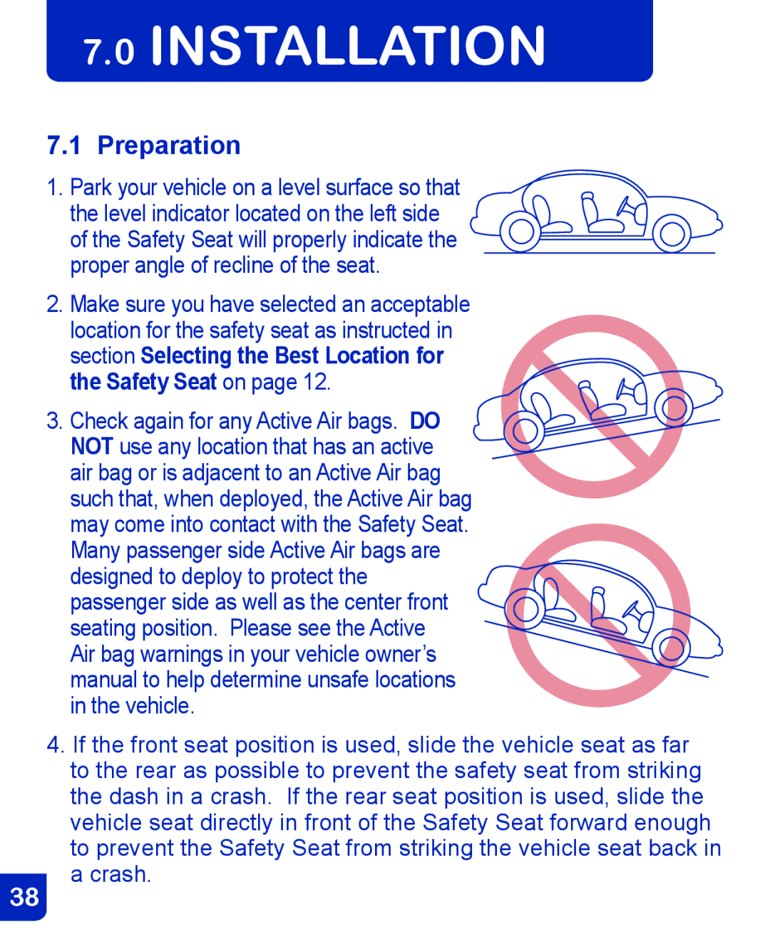 Baby Trend CSO190AD809 manual Preparation 