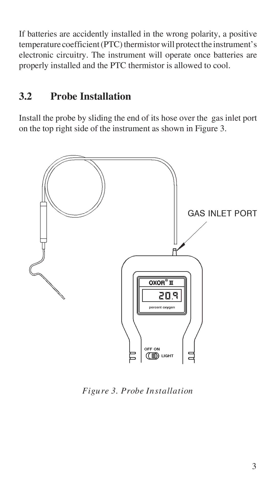 Bacharach 19-7044, 19-7037 manual Probe Installation 