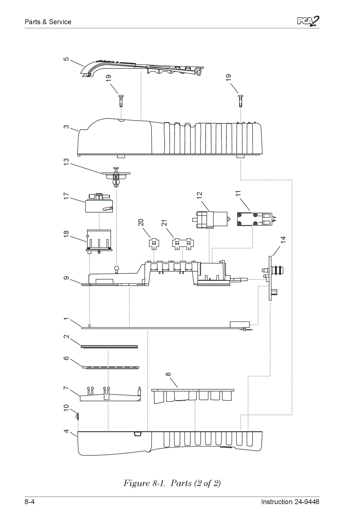 Bacharach 24-9448 manual Parts 2 