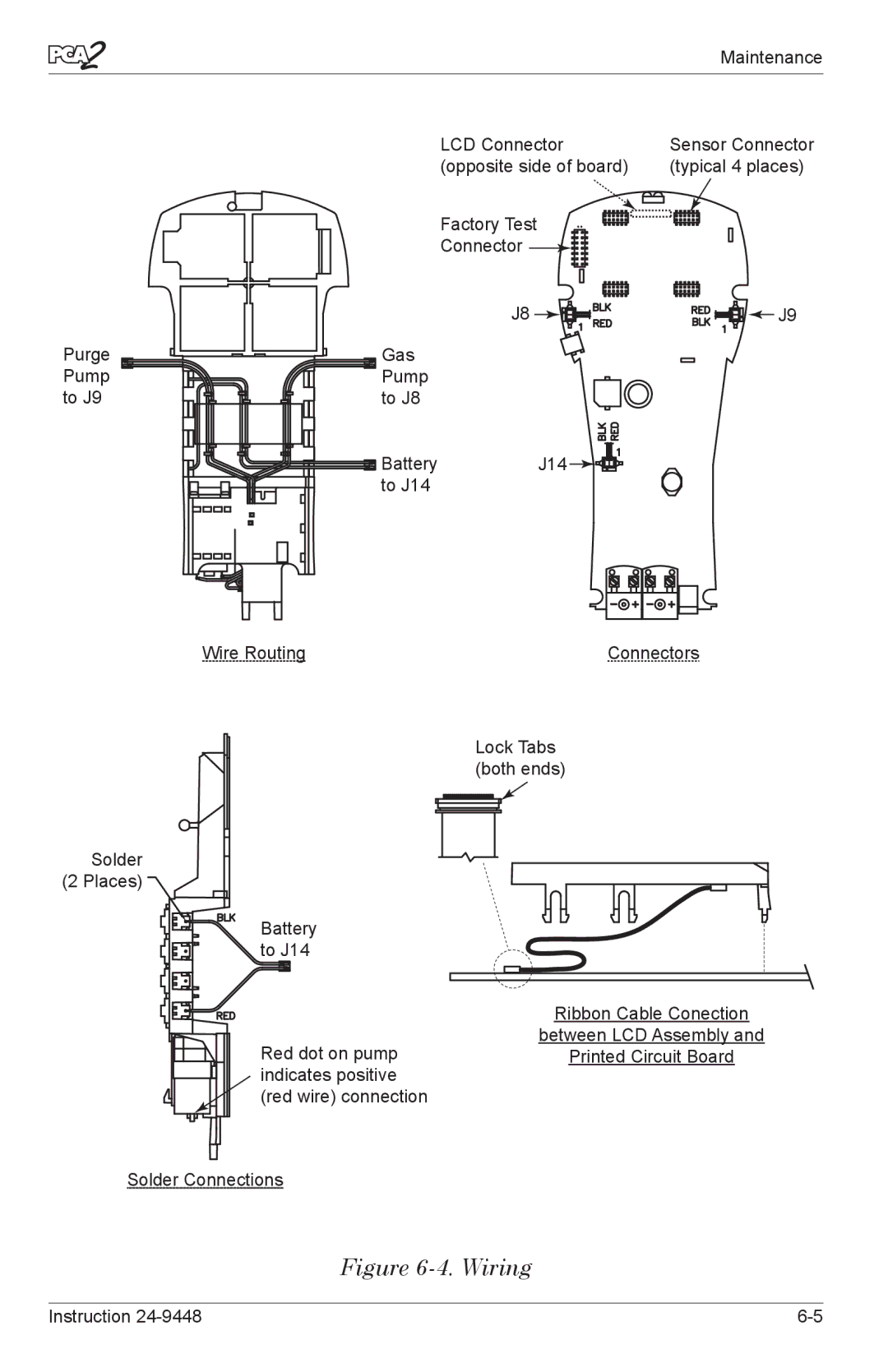 Bacharach 24-9448 manual Wiring 