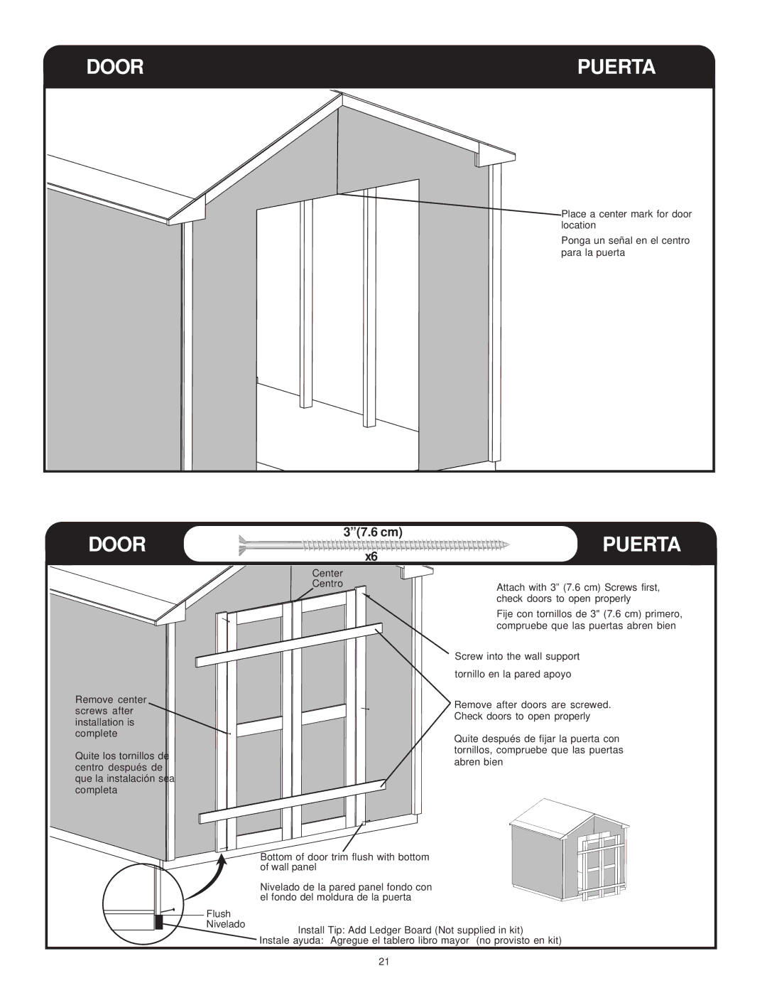 Backyard Storage Solutions 18276-1, 16616 manual 37.6 cm 