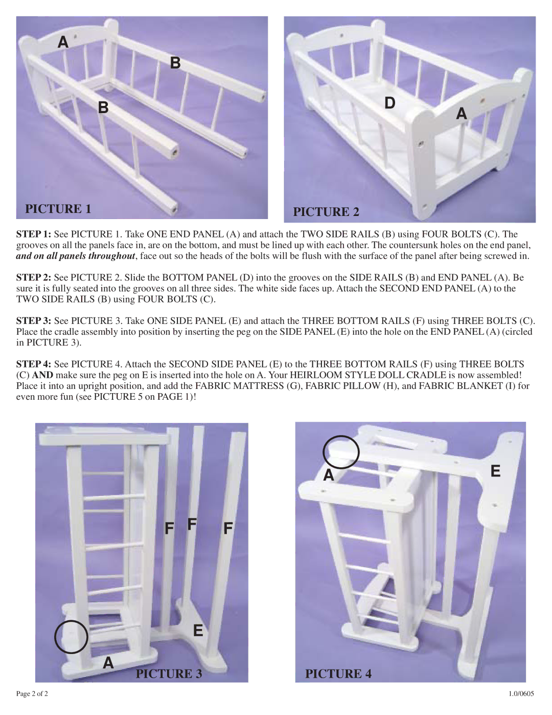 Badger Basket 1835 manual BD a, Picture 