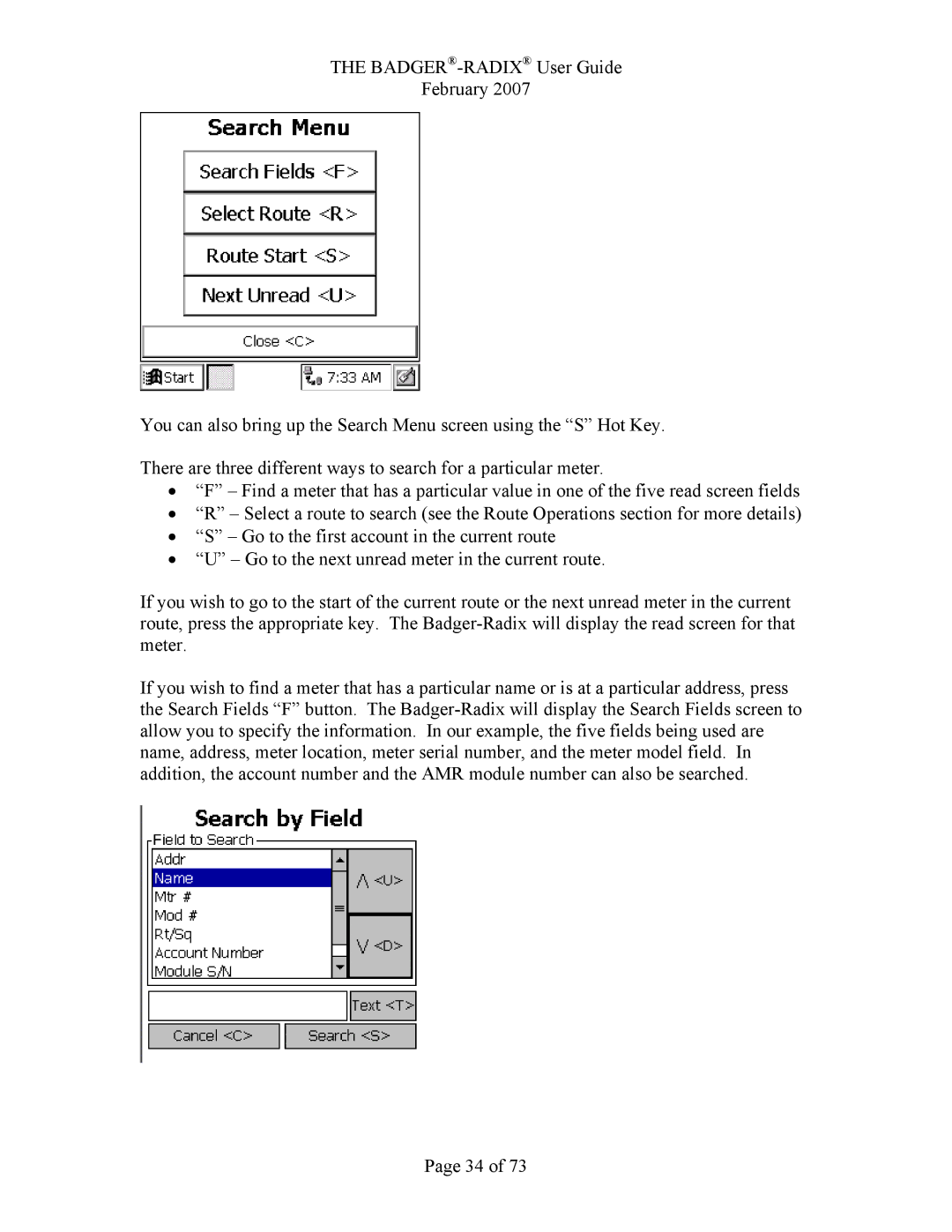 Badger Basket RAD-IOM-01, N64944-001 operation manual 