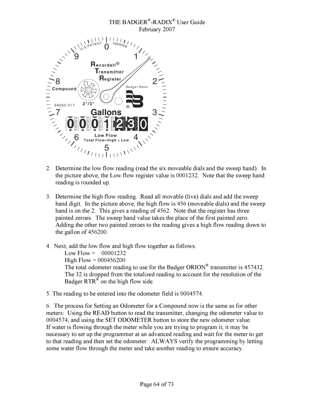 Badger Basket RAD-IOM-01, N64944-001 operation manual 