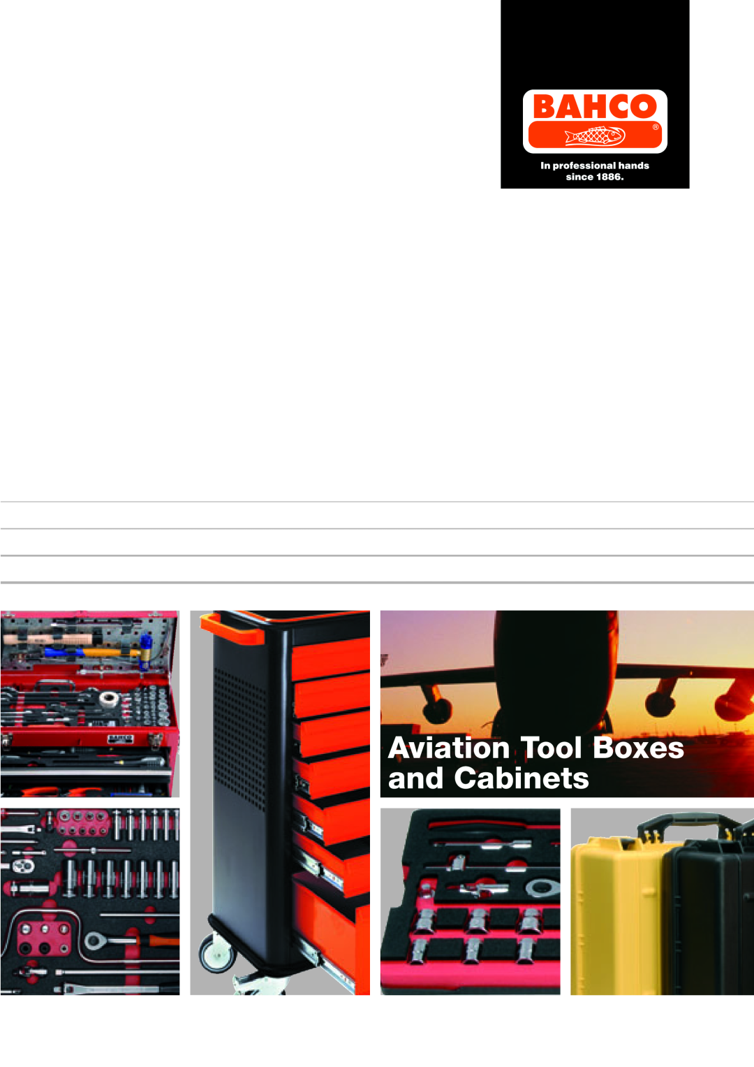 Bahco 3126N-LHFR manual Aviation Tool Boxes and Cabinets 