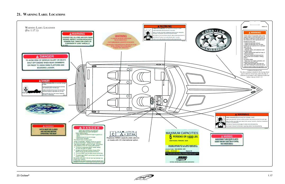 Baja Marine 23 manual California Residents Only 