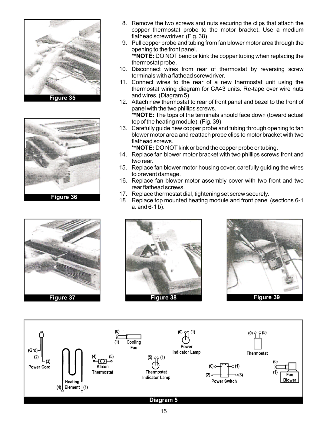 Bakers Pride Oven CA43-CVMP6, CS72-CH16 or CH32, CS61-CVMP12-SB, CS70-CHUS15, CS43-CHUS6, CS34-CH9, CA70-CV16 or CV32 Diagram 