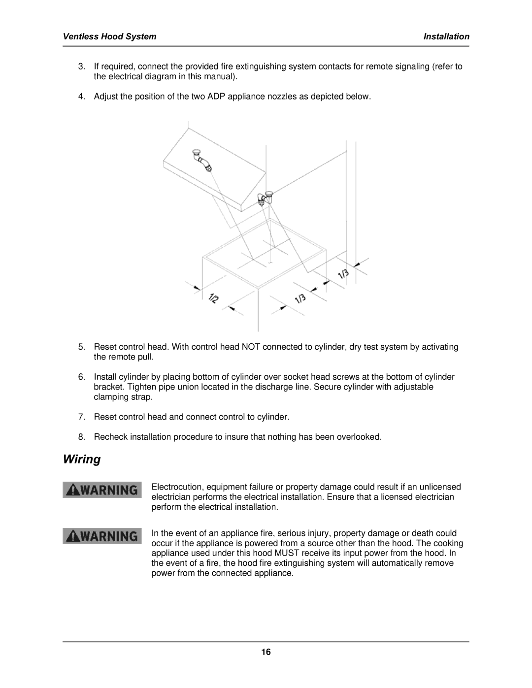 Bakers Pride Oven FH-28 operation manual Wiring 