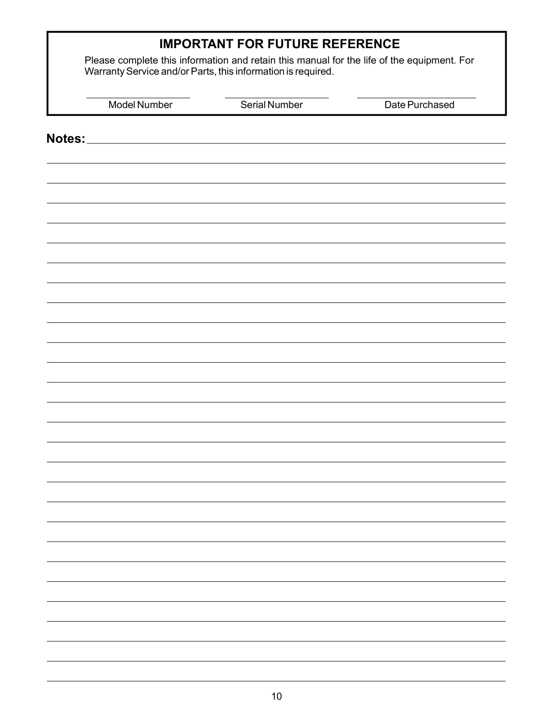 Bakers Pride Oven PHC23-AR12, PHC23-AR10 operating instructions Important for Future Reference 