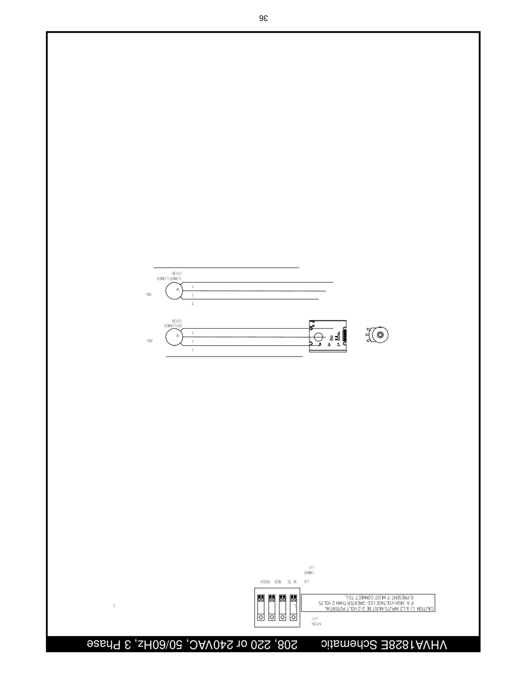 Bakers Pride Oven VH1620E, VHVA1620E, VH1828E, VHVA1828E manual Whitecq R 