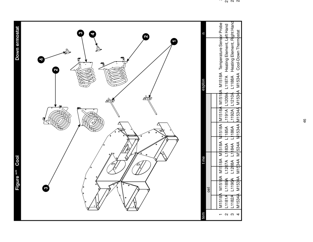 Bakers Pride Oven VH1620E, VHVA1620E, VH1828E, VHVA1828E manual Left 