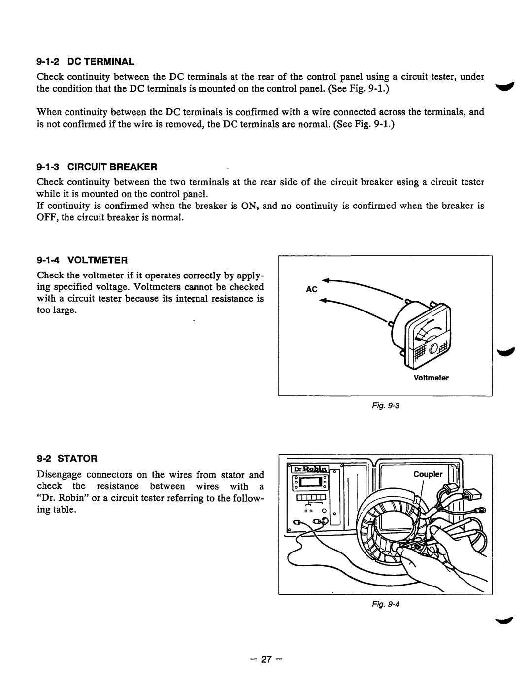 Baldor BALDOR GENERATOR, PC13R manual DC Terminal 