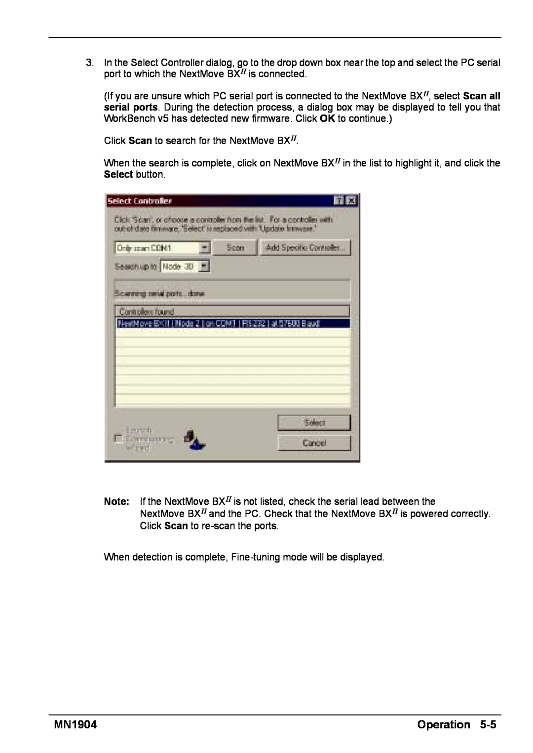 Baldor installation manual Click Scan to search for the NextMove BXII 