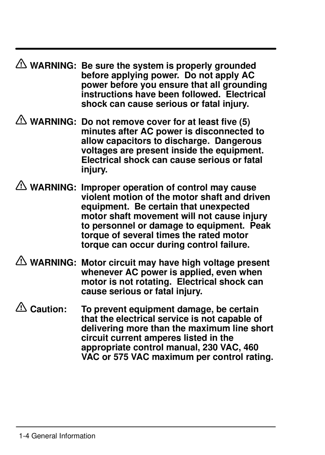 Baldor Resolver to Digital Expansion Board, EXB009A01 manual General Information 