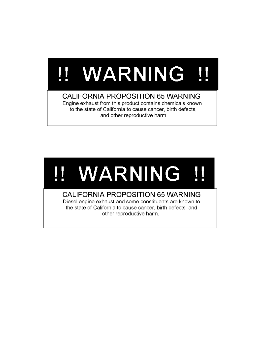 Baldor ISO9001 manual California Proposition 65 Warning 