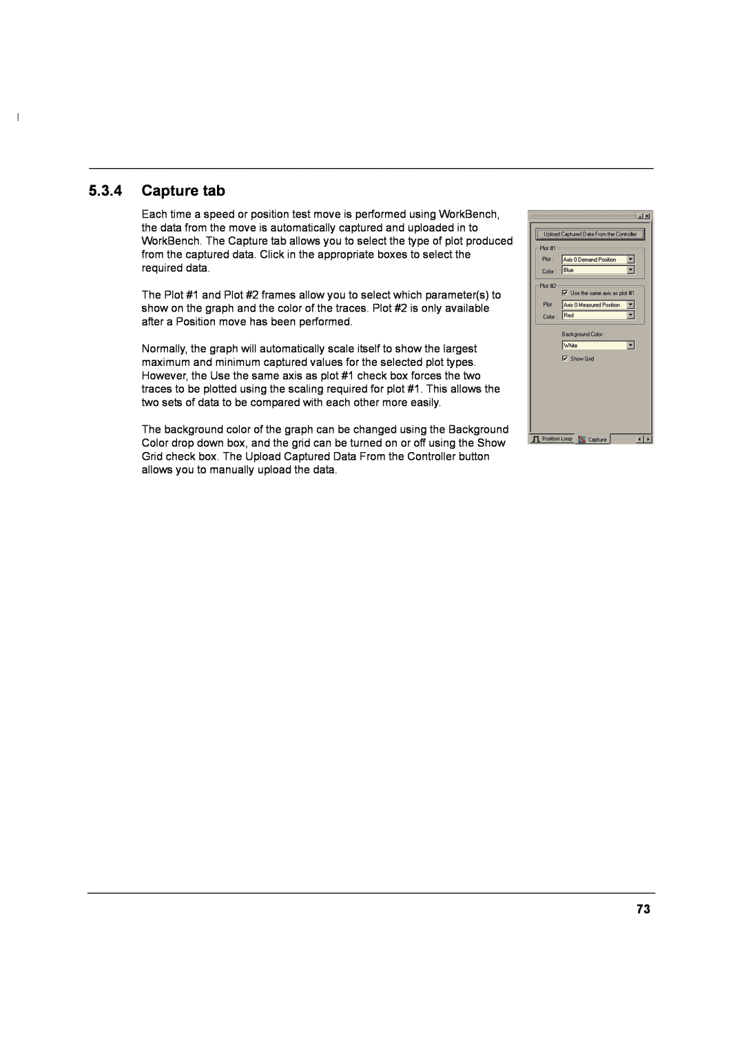 Baldor MN1274 06/2001 installation manual Capture tab 