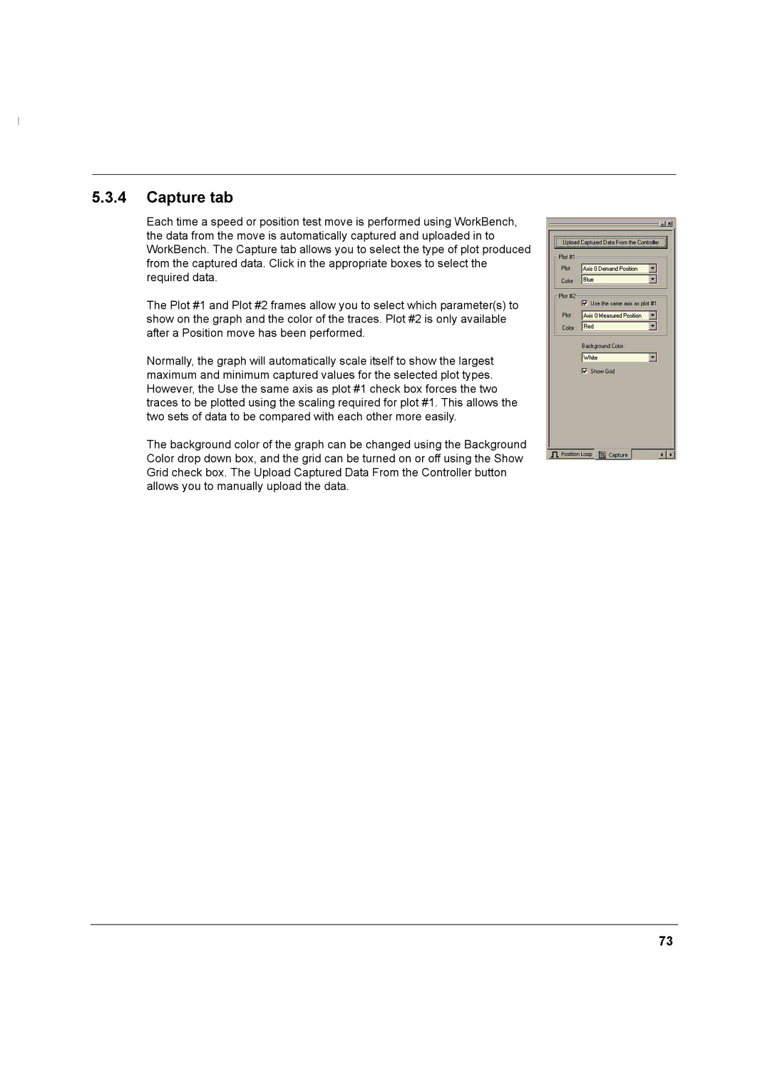 Baldor MN1274 06/2001 installation manual Capture tab 