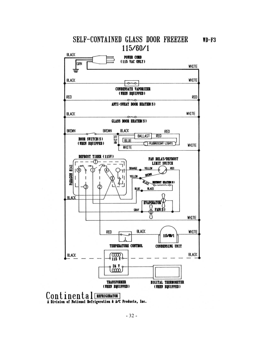 Bally Refrigerated Boxes Refrigerators/Freezers/Warmers manual 