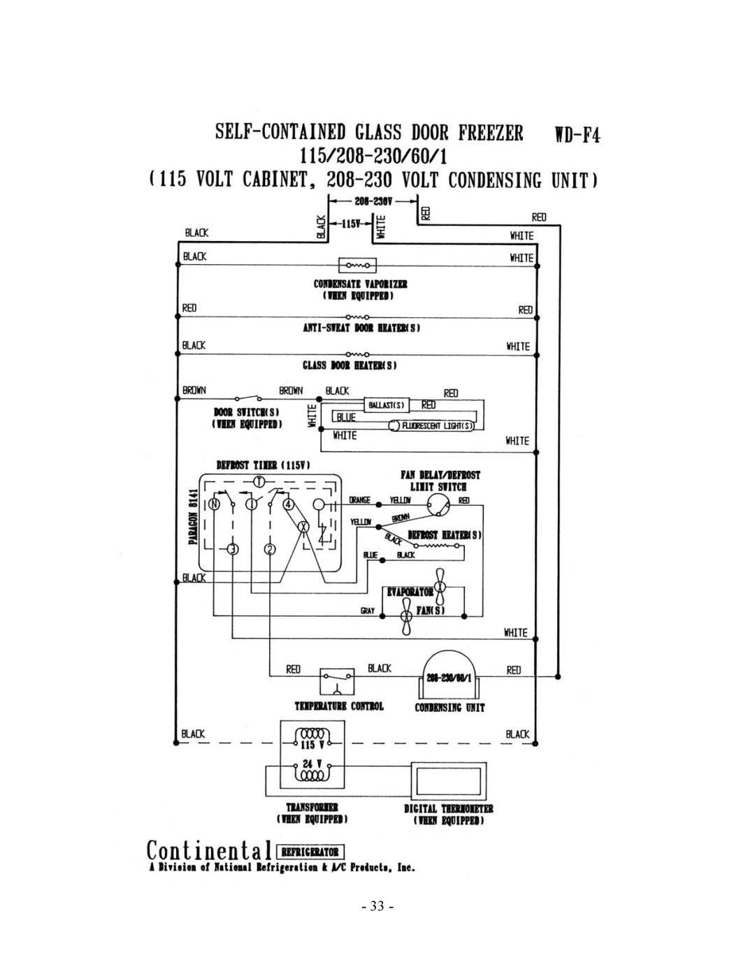 Bally Refrigerated Boxes Refrigerators/Freezers/Warmers manual 