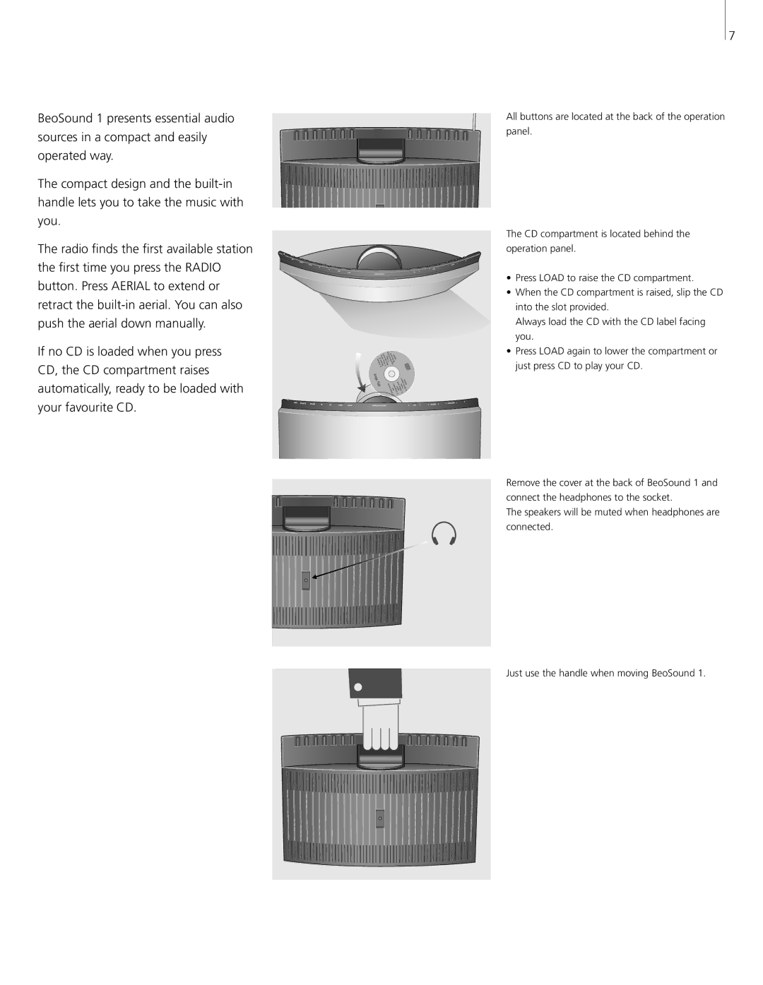 Bang & Olufsen 1 manual 