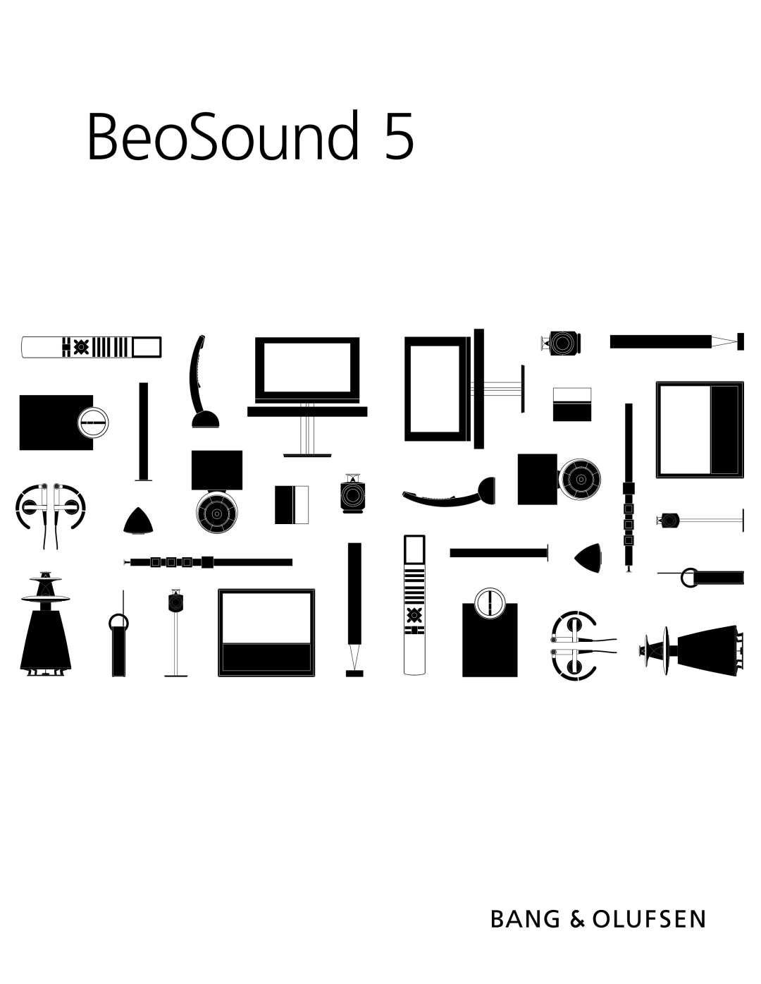Bang & Olufsen 5 manual BeoSound 