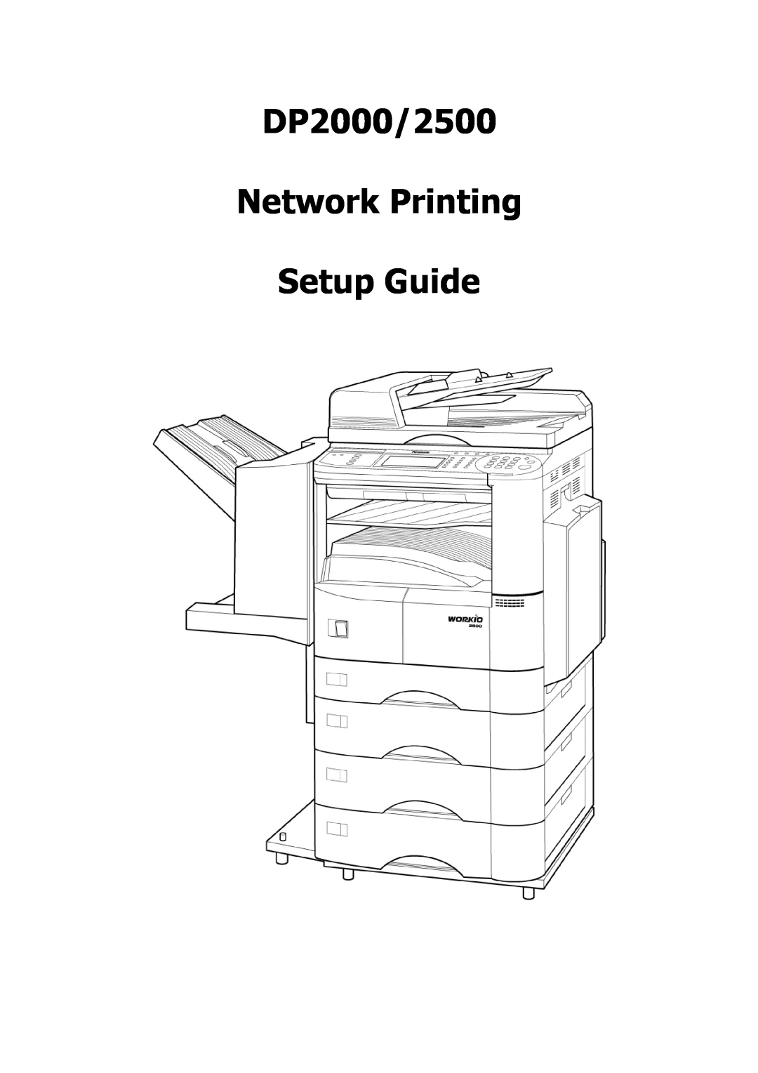 Barco setup guide DP2000/2500 Network Printing Setup Guide 