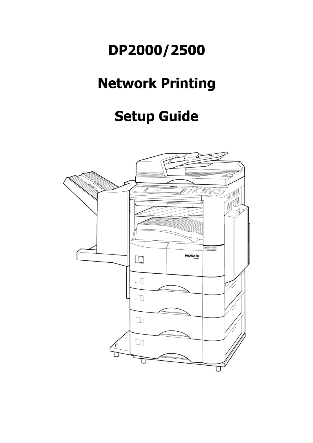 Barco setup guide DP2000/2500 Network Printing Setup Guide 