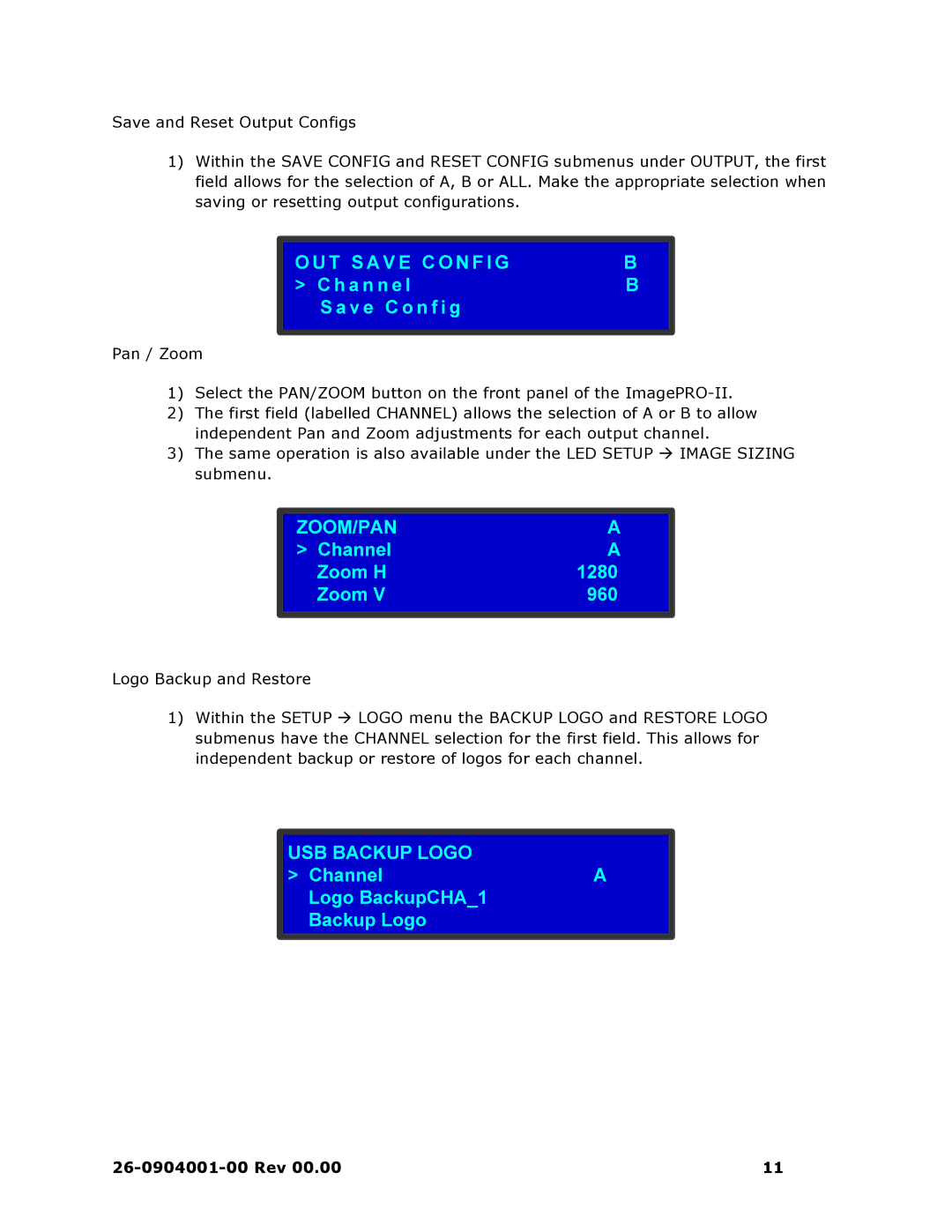 Barco II manual 26-0904001-00 Rev 