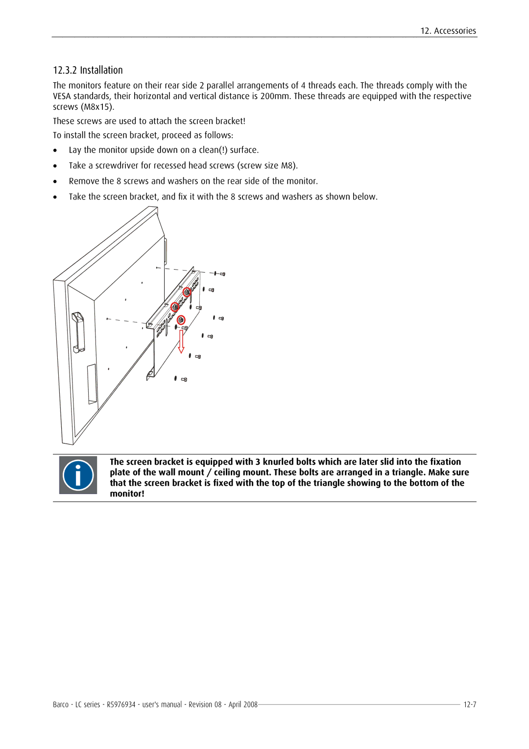 Barco R5976934 user manual Installation 