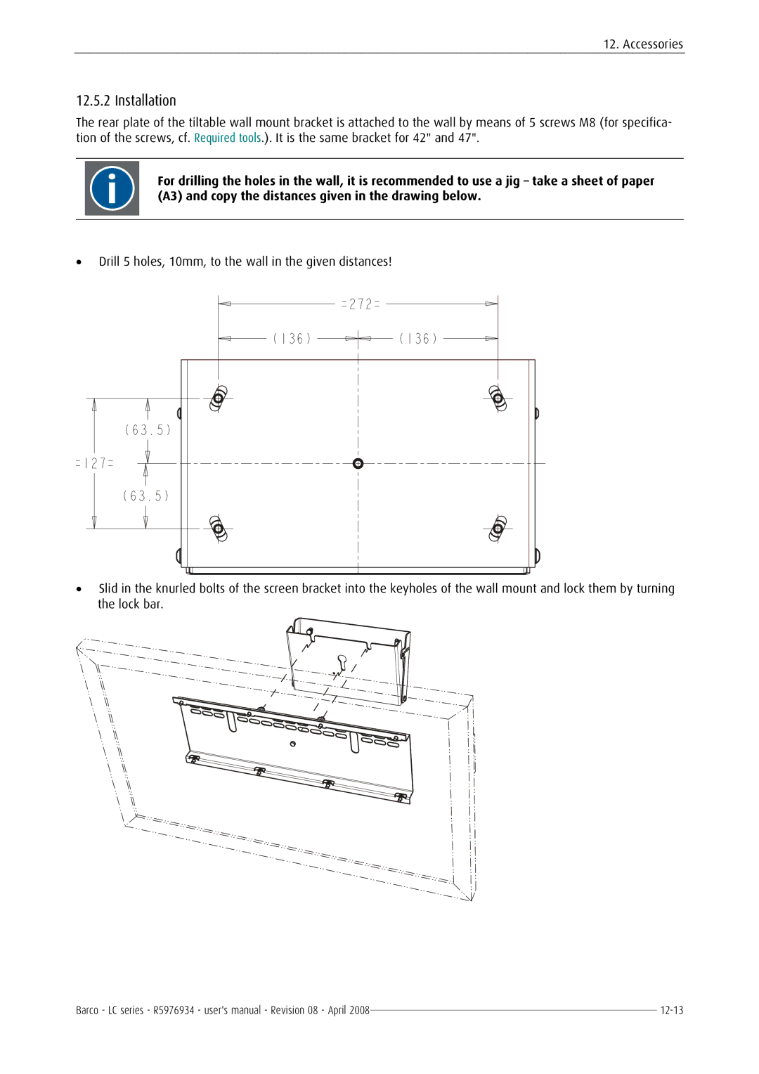 Barco R5976934 user manual Installation 