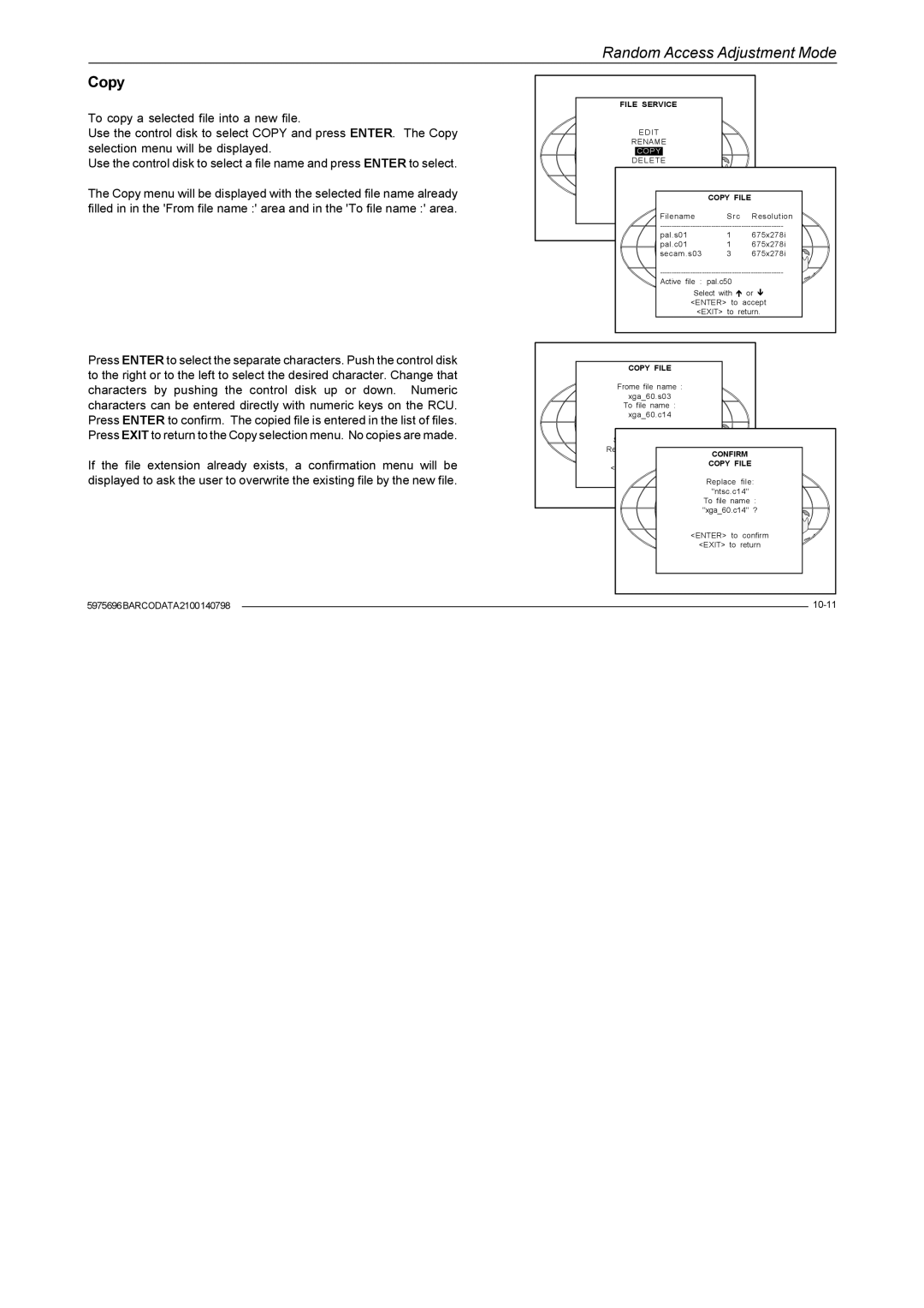 Barco R9001070 owner manual Copy 