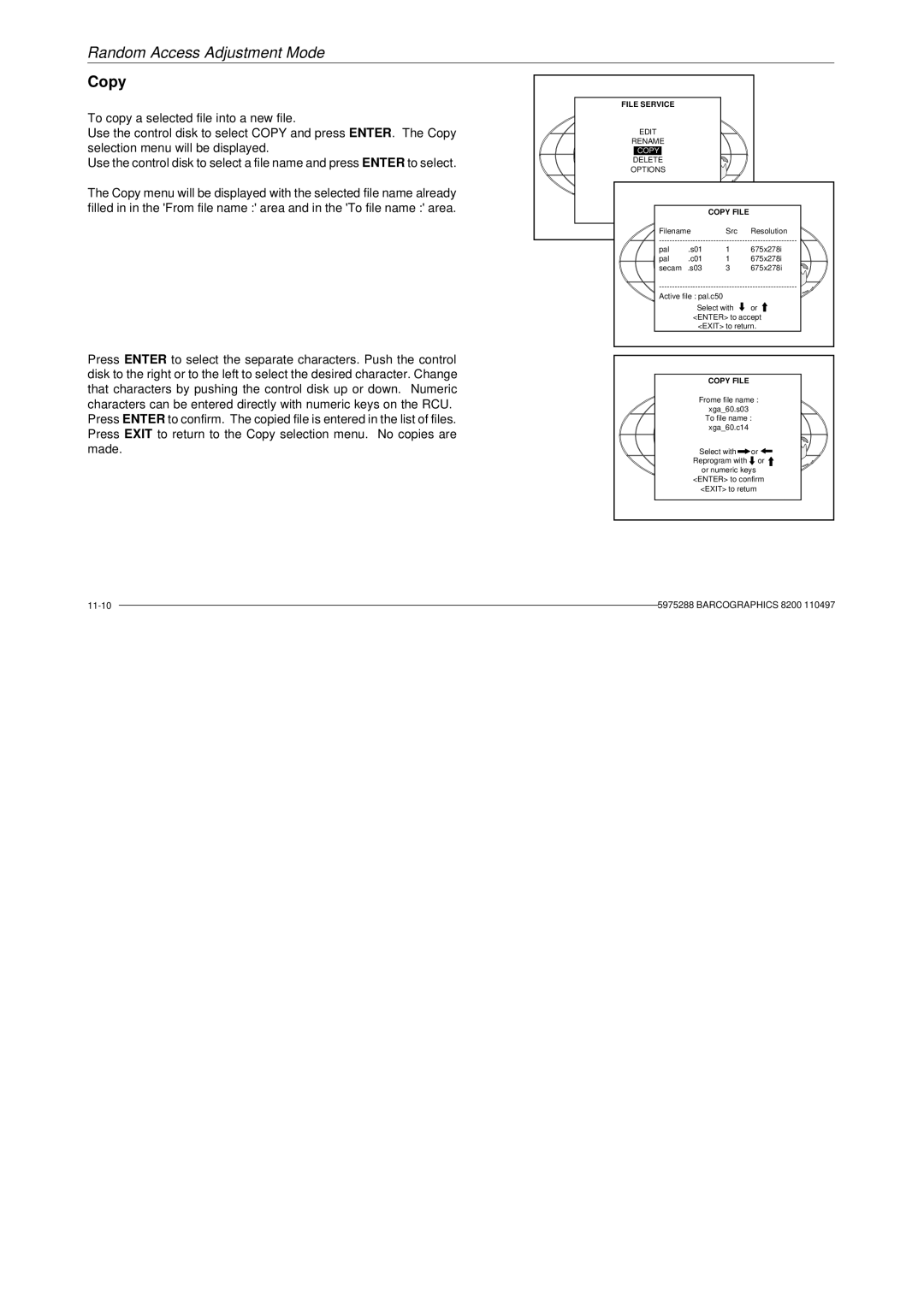 Barco R9001330 owner manual Copy File 