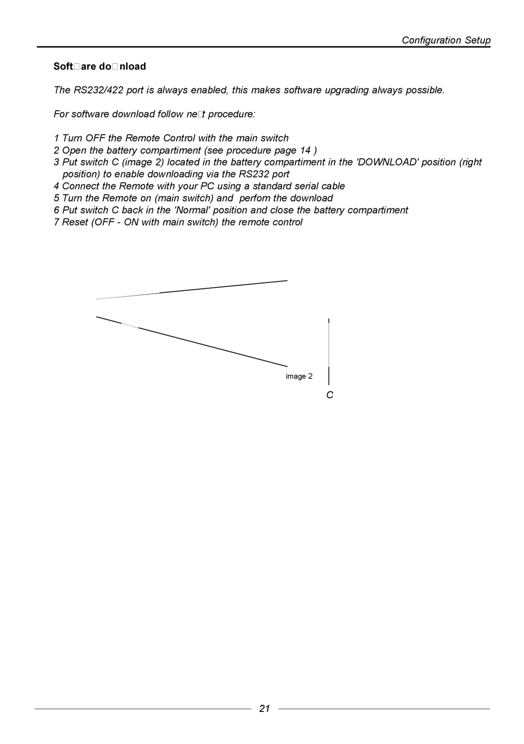 Barco R9840171, R9840170, R9840176 manual Configuration Setup 