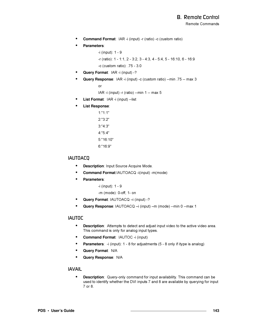 Barco SJ/T 11363-2006 manual Frql`n=, Frql`= Fsfi, List Response 111 232 343, PDS User’s Guide 143 