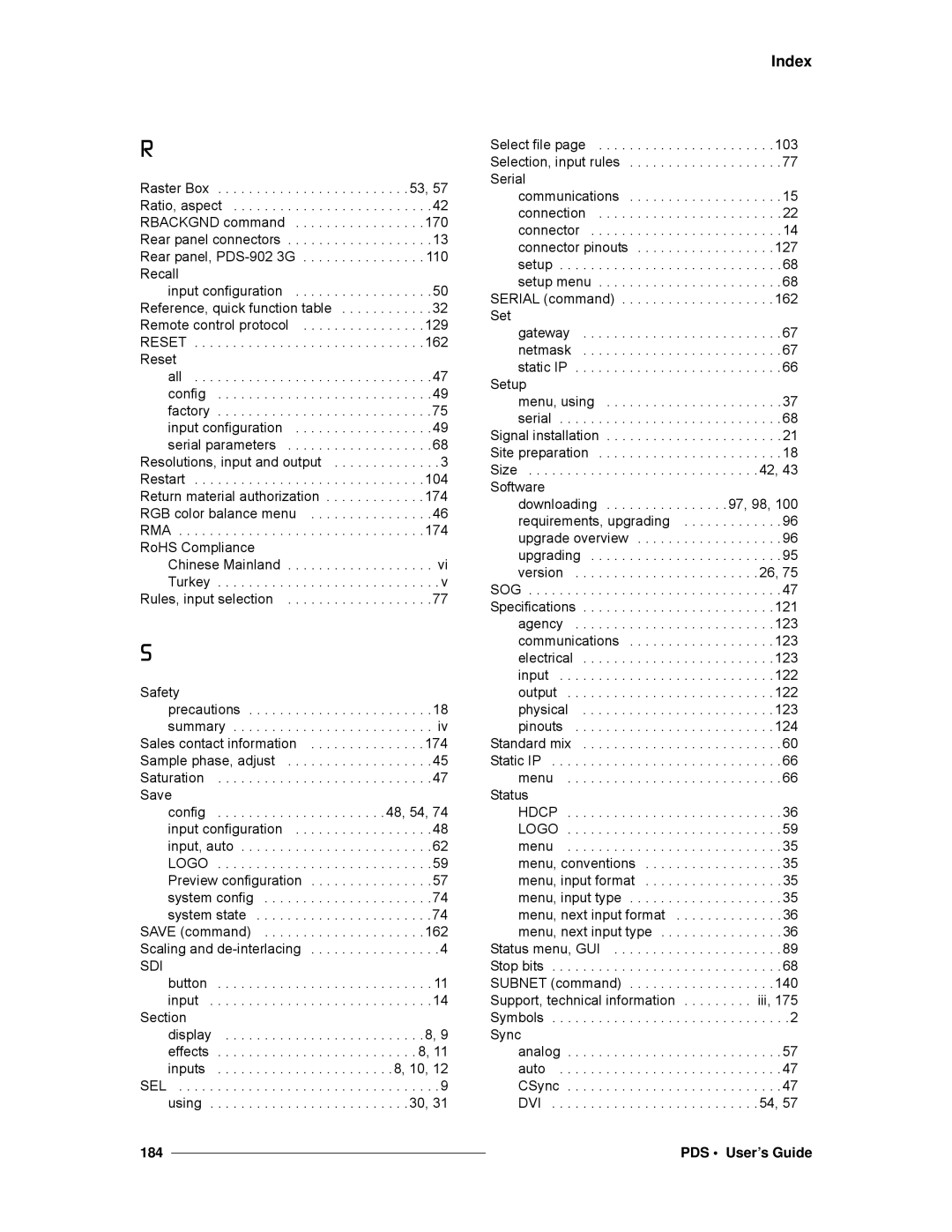 Barco SJ/T 11363-2006 manual Reset 