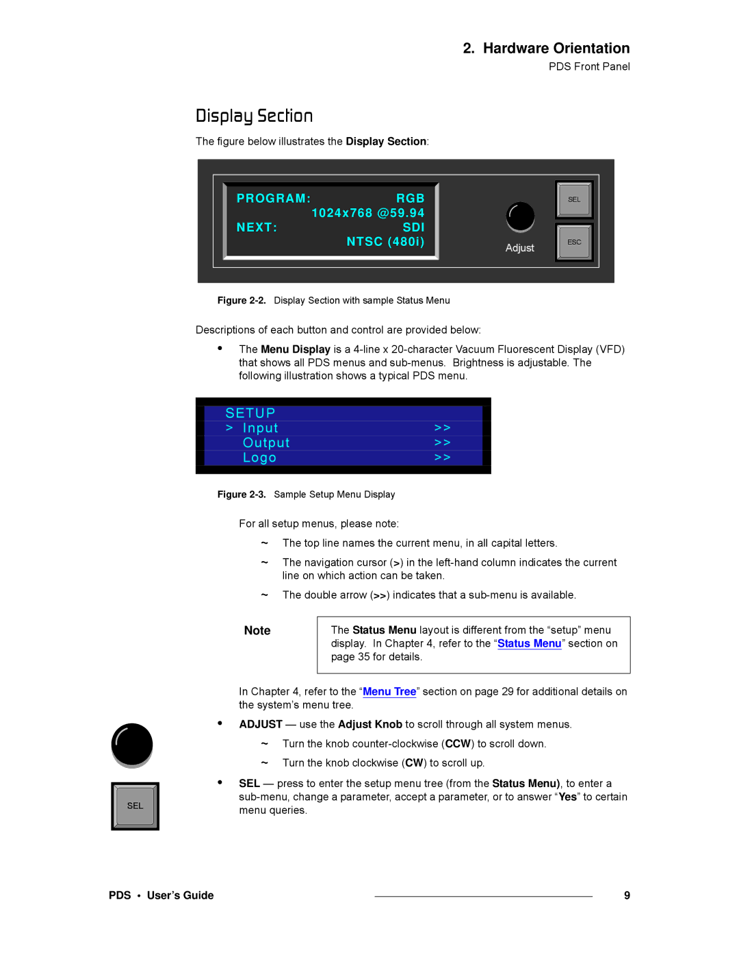 Barco SJ/T 11363-2006 manual Aáëéä~ó=pÉÅíáçå, Setup, Input Output Logo 