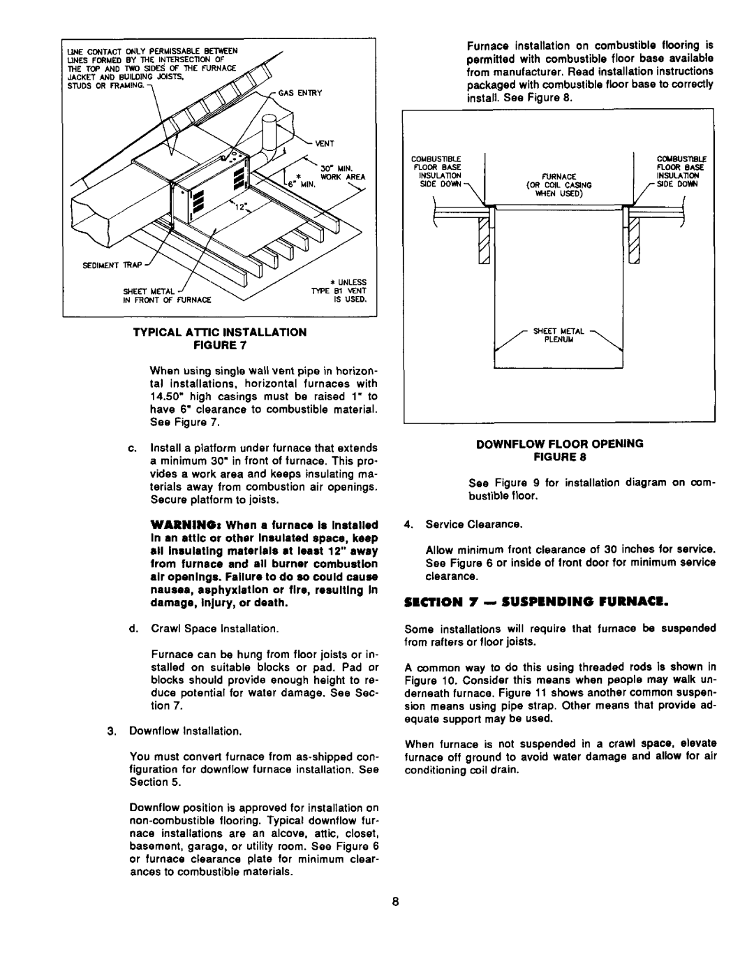 Bard 403293A manual 