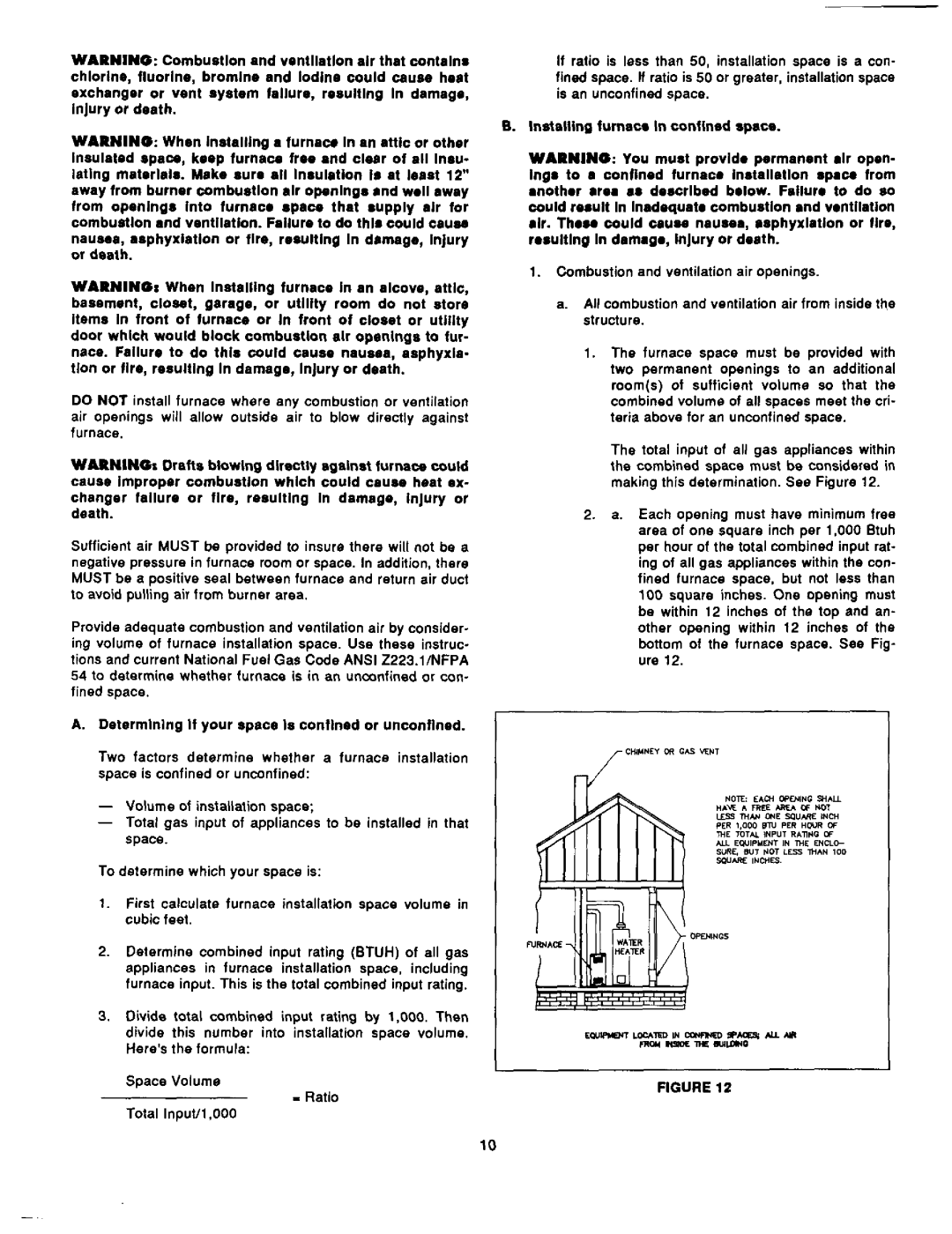 Bard 403293A manual 