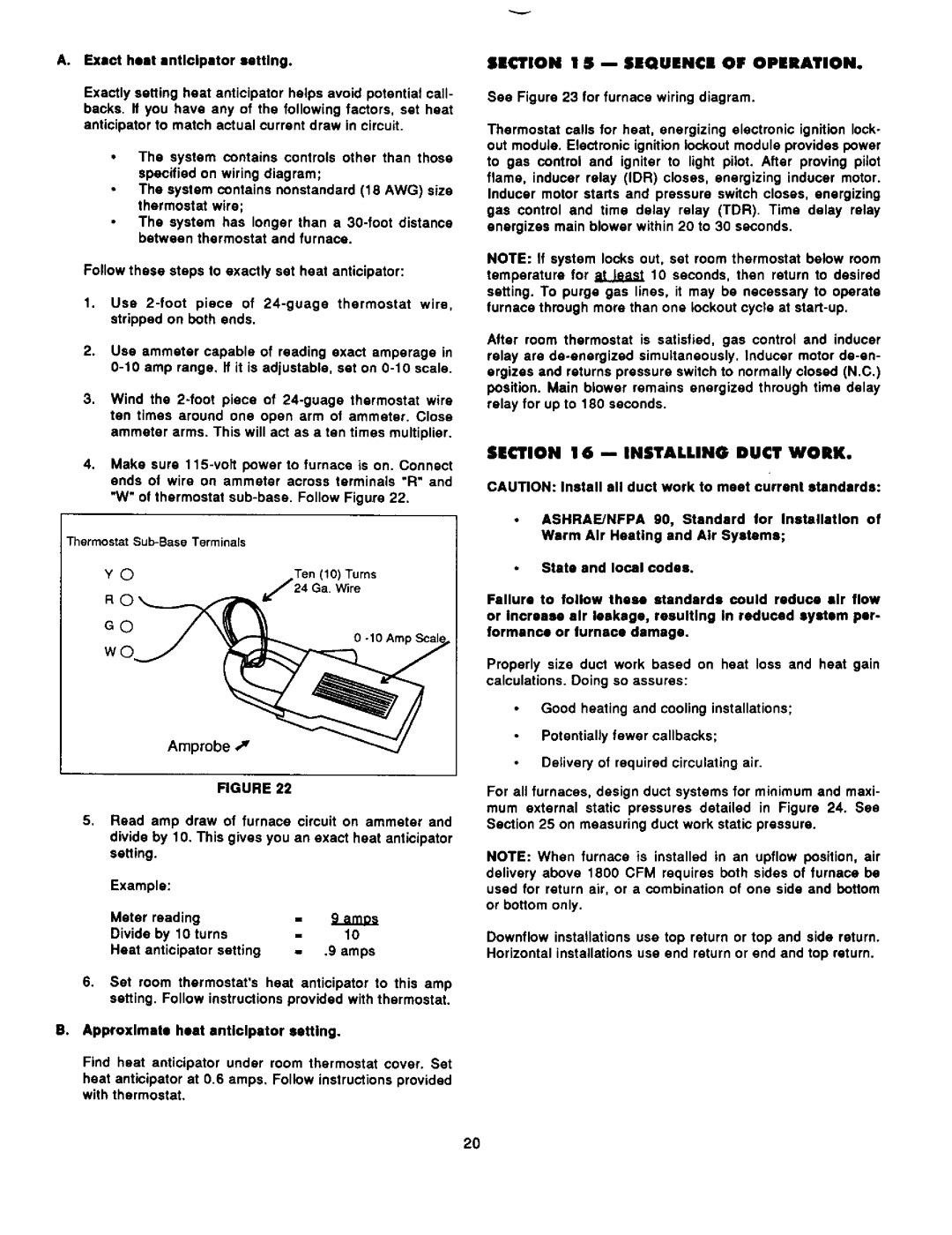 Bard 403293A manual 