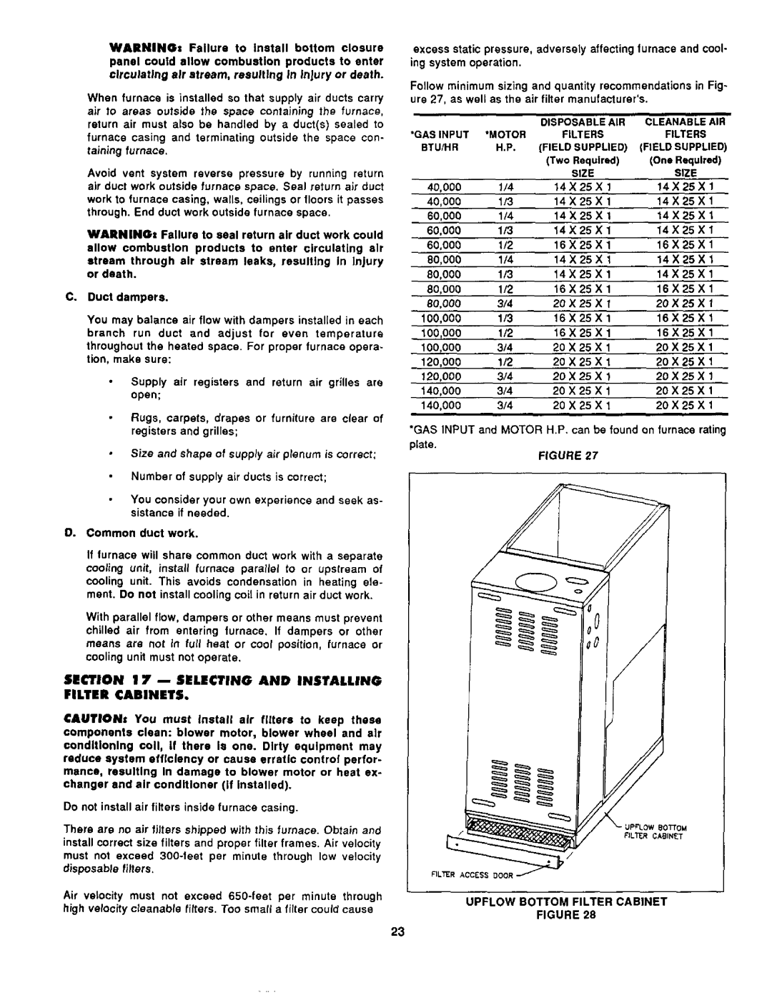 Bard 403293A manual 