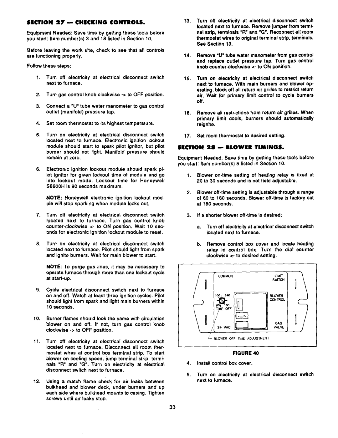 Bard 403293A manual 