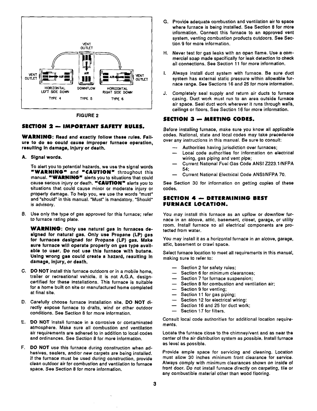 Bard 403293A manual 