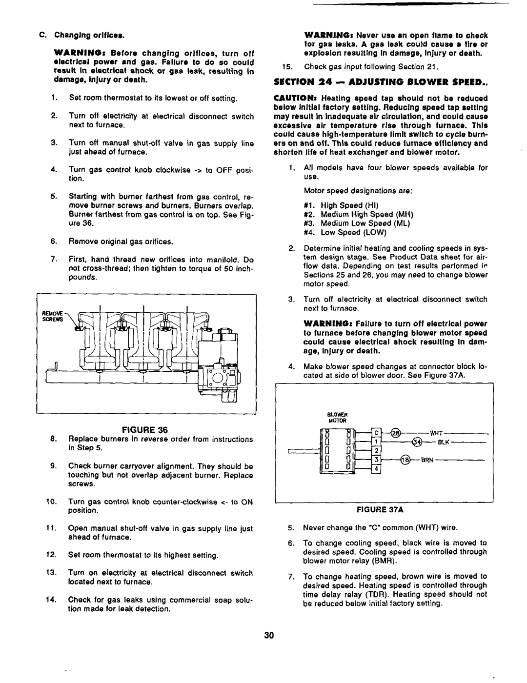 Bard 403293A manual 